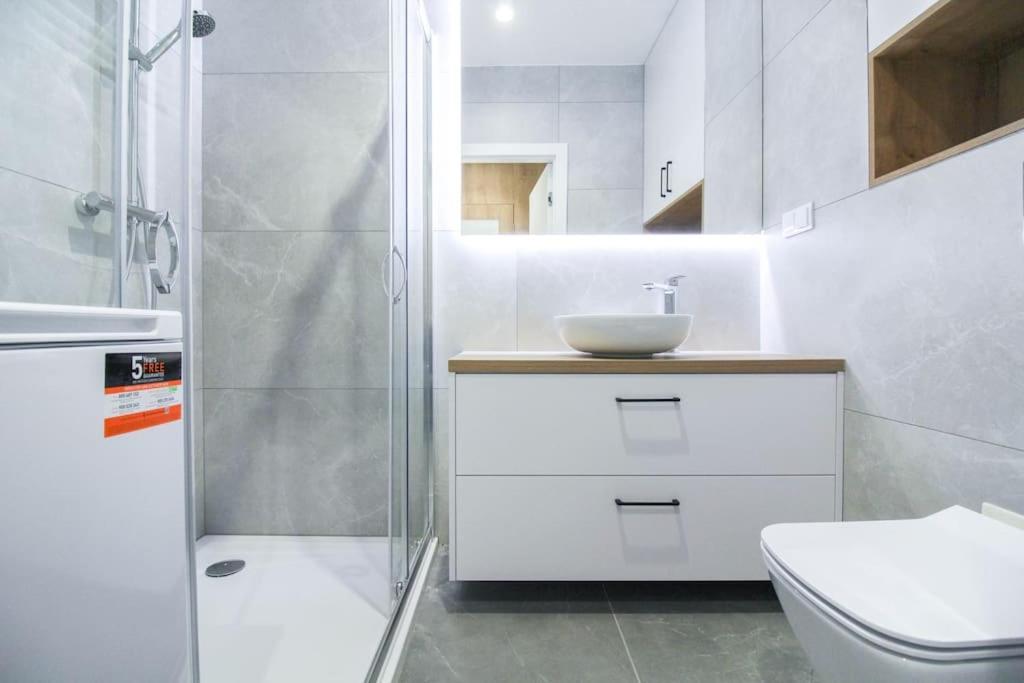 Funkcjonalny Apartament W Budynku Z Tarasem-Wawel Cracovie Extérieur photo